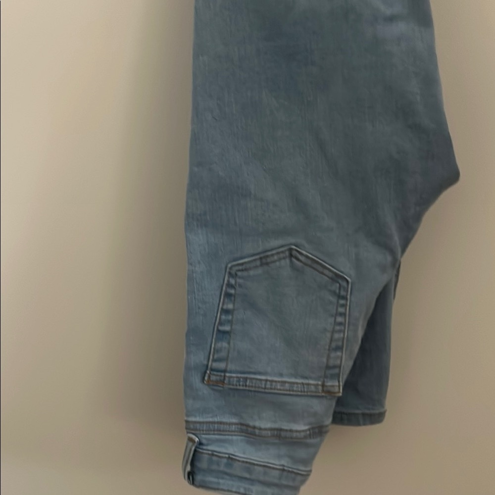 Zara Blue Relaxed Jeans Classic Denim